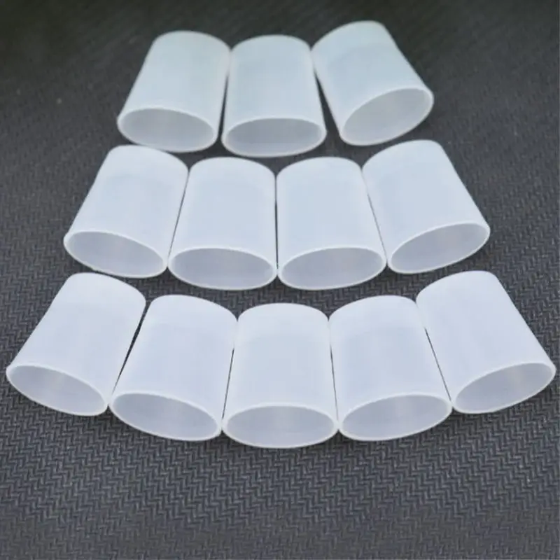 Silicone Drip Tip Disposable Reusable Mouth Filter Round Flat