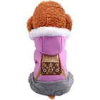 Woolen jacket fashionable leisure dog accessories pet clothes dogs with a hat