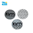 Customized Authenticity Security Void Round Hologram Sticker Sheet Label