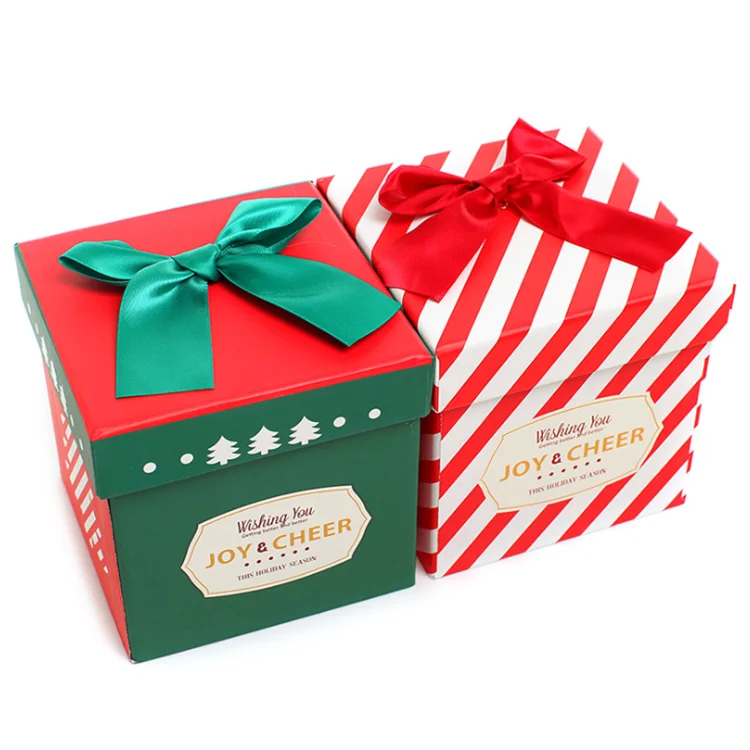 christmas paper box christmas gift set stylish christmas gift