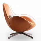 Egg shape leisure chair beauty saloon trendy chair reception