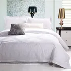 Nantong Factory Supply Star Hotel 4pcs Satin bedding comforter sets luxury home textile importers