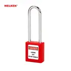 Long Keys Padlock Quality CE Approved Factory Customized Colored Long Shackle Padlock With Different Keys