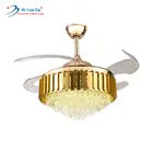 Oem Decorative Remote Control Switch And Led Ceiling Fan Light
