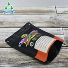 Biodegradable Plastic Zipper Food Packaging Bag For Spices Candy Snacks Tea Dried Fruit Etc