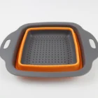 Wholesale kitchen tools outdoor mutli-use folding with handle Water Filter picnic basket
