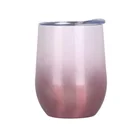 Rose gold plating coffee mug stainless steel mugs tumbler cups in bulk