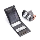 Amazon handmade front pocket genuine leather rfid slim card holder mens wallet money clip