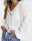Blouse 2020 Women Spring Summer V Neck Solid Elegant Women Blouse Chiffon