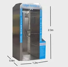 Public places use sanitizing channel tunnel gate disinfection chamber door with UV Ozone sanitizing equipment