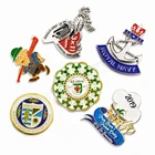 Manufacturers Professional wholesale custom make metal badge soft enamel pin for lapel