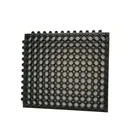 Heavy duty Industrial Kitchen interlocking drainage anti fatigue perforated floor rubber mat with holes