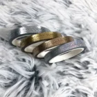 Tape Manufacture Tape Washi High Quality Custom Make Rose Gold Foil Clear Washi Tape For Planner