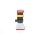 Round Led Cap Emergency Stop 12mm Plastic Push Button Switch