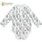 100% cotton jersey newborn baby knitted clothes bodysuit
