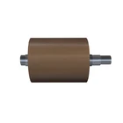 Plastic nylon HDPE coating pu carrier roller