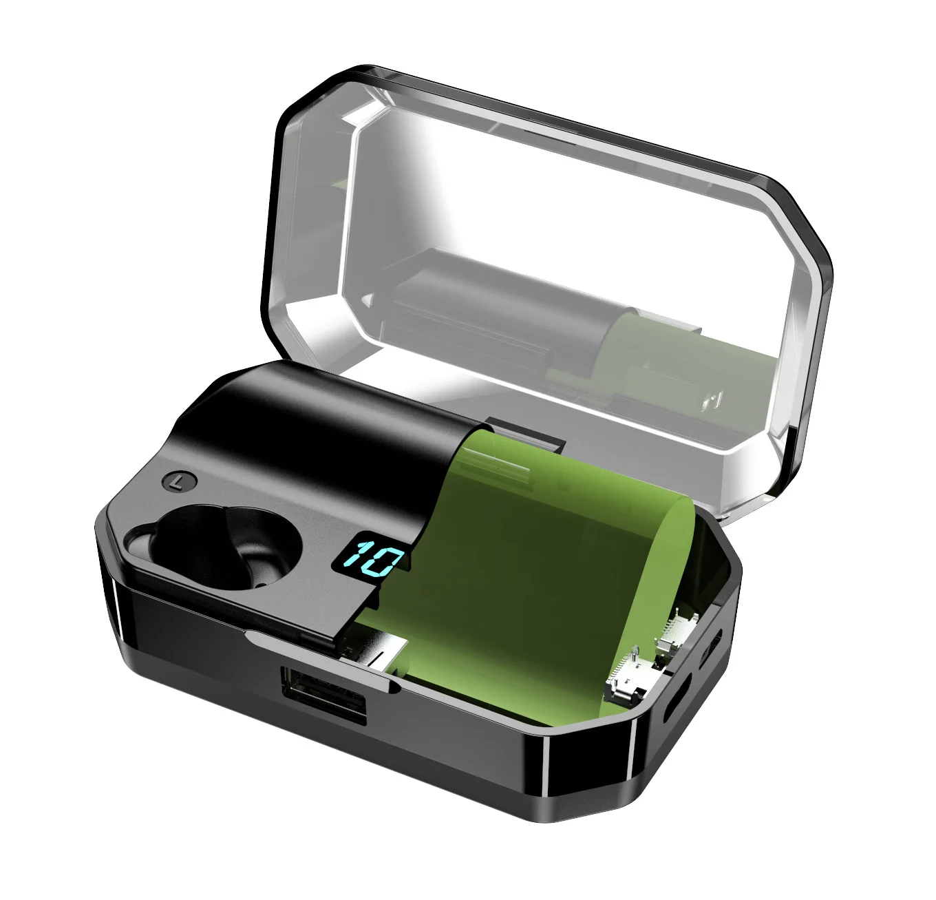 Uplaytech 7000Mah earphones bluetooth wireless sports bluetooth earphone 2019 earphone earbuds - ANKUX.COM