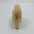 eco-friendly bamboo anular wood handle vegetable fruit brush household washing dish washer