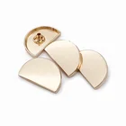 2019 Hot selling Zink alloy metal Fastener flat snap button for coats Jeans & handbag buttons