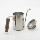 Top Gooseneck Coffee Kettle Thermometer Gooseneck Kettle Pour Over Drip Coffee Kettle For Stove Top