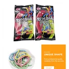 Colorful rope candy gummy soft with cute noodle shaped