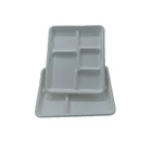 Candy tray with Compartment Tray Serving Biodegradable
