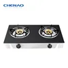 Custom brand Double gas plate cooking stove /glasstop gas grill