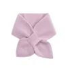 Soft Winter Knot Scarves Kids Cashmere Neck Circle knitted Scarf