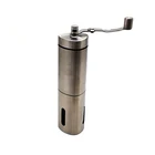 Reliable quality reasonable prices stainless steel coffee grinder manually in triangle shape