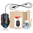 The new S800 macro defines the computer game mouse 9 keys luminous mouse 6000dpi wired gaming mouse