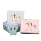 Wholesale Recyclable Printed Custom Logo baby pink clothes gift paper box