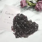 New product high quality natural gemstone chips stone healing garnet crystal chips for decoration