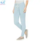 high quality women light blue jogger sweat suit for sportswear