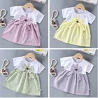 Dress Party Children Girl America Lace Summer
