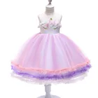 Summer Girl Princess Dress Fluffy Baby Girl Princess Frocks Party Ruffle Dress for Girl