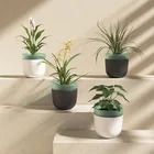 China Pots RUIPU SAN/PP Material China Bulk Flower Pots Self Watering Creative