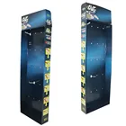 Retail POP Stands Cardboard Peg Hook Floor Display for Sunglasses display stand with hooks