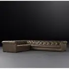 New Design Simple Style Living Room Sofa Leather Sofa Set Sofas Set 7 Seater