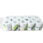 Sanitary Biodegradable Toilet Paper Individually Wrapped Toilet Paper Roll