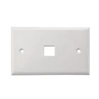 MT-5903-1 1 port type rj45 wall sockets Surface Plate for Keystone Jack