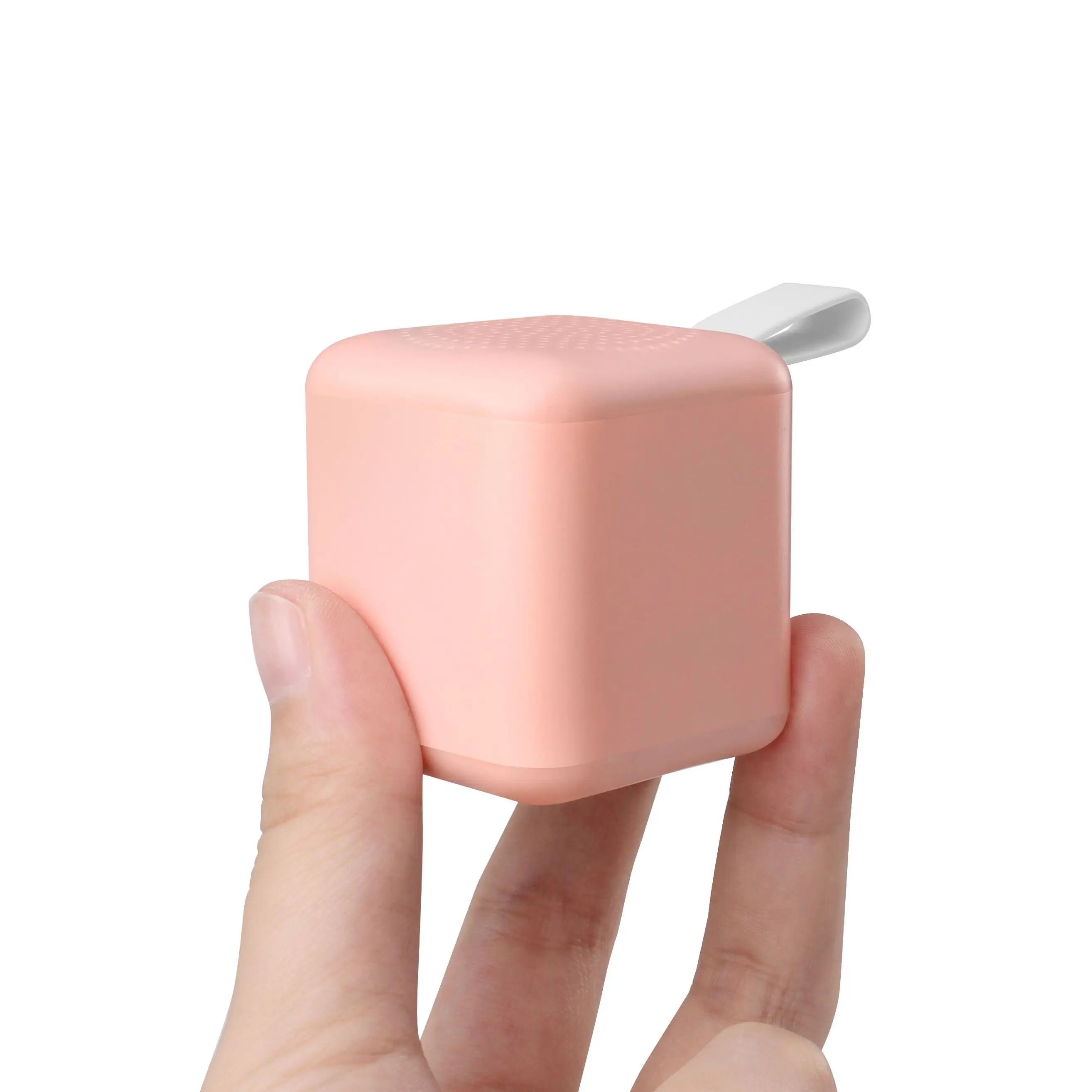 Creative gift m23p mini cuber portable bluetooth wireless mini speaker with LED light up logo - ANKUX.COM