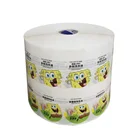 Custom Bottle Private Self-adhesive Labels in Roll for Laundry Detergent Liquid Soap Hand Soap