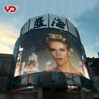 IP68 p50 dmx smd led pixel commercial advertising module screen exterior video display