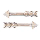 Natural rustic farmhouse Home hanging decoration wooden wall arrow