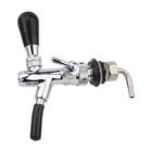 Homebrew Stainless Steel Beer Dispenser Tap with Flow control Adjustable Beer Tap Water Faucet Draft Beer Tap for bar