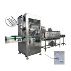 Shrink Wrap Machine Automatic Sleeve Applicator With Steam Shrink Tunnel