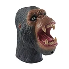 Wholesale Realistic Kids Cosplay Toys Cute Chimpanzee Pvc Hand Puppet With IC Induction
