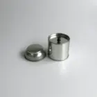 Good Price Metal Box White Tea Tin Recyclable Round Metal Tea Tins