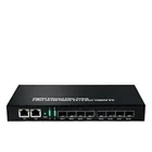 Networking and communication equipment 8 port gigabit switch 1000M fiber to rj45 converter fiber optic switch