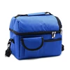 New Cooler Tote Box with Multi-Pockets 2 Separate Compartments and Detachable Shoulder Straps for Lunch Insulated Lunch Bag
